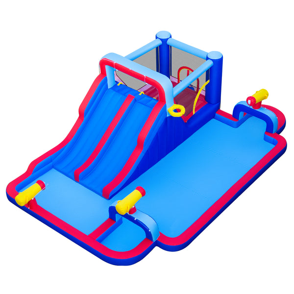Inflatable Water Slide Park for Kids Backyard Outdoor Fun (without Blower)