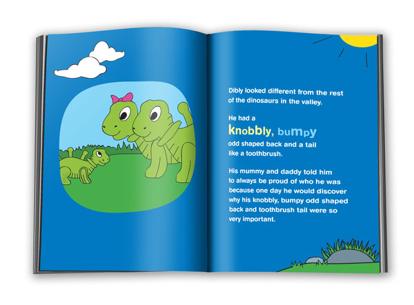 Dibly the Dino-Sore-No-More - Orange