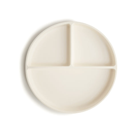 Mushie Silicone Suction Plate Keeps Plate in Place