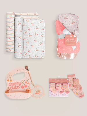 Everyday Essentials Baby Bundle - Cherry Cute