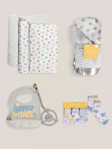Everyday Essentials Baby Bundle - Happy Baby Vibes