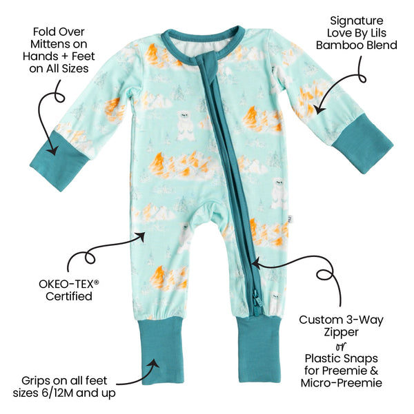 Jude Bamboo Convertible Footie