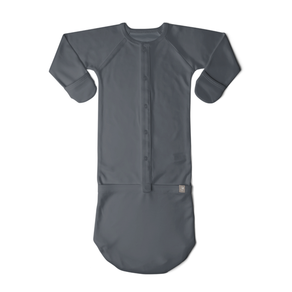 PREEMIE 24 HOUR CONVERTIBLE GOWN | MIDNIGHT - MOOGCO Baby