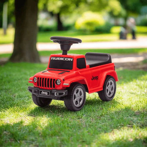Jeep Rubicon Foot to Floor Ride-On for Toddlers - fun and safe ride-on toy for young children.