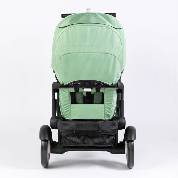 Oversized UV 50+ Retractable Canopy - Spring Fern