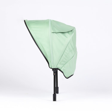 Oversized UV 50+ Retractable Canopy - Spring Fern