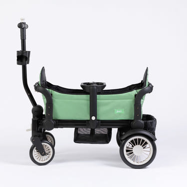 Spring Fern stroller wagon for babies, featuring a stylish design and durable construction for outdoor adventures.