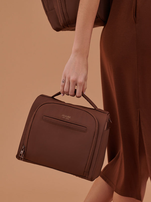 Insulated Bottle Bag - Espresso