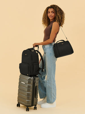 Classic Diaper Backpack - Black - MOOGCO Baby