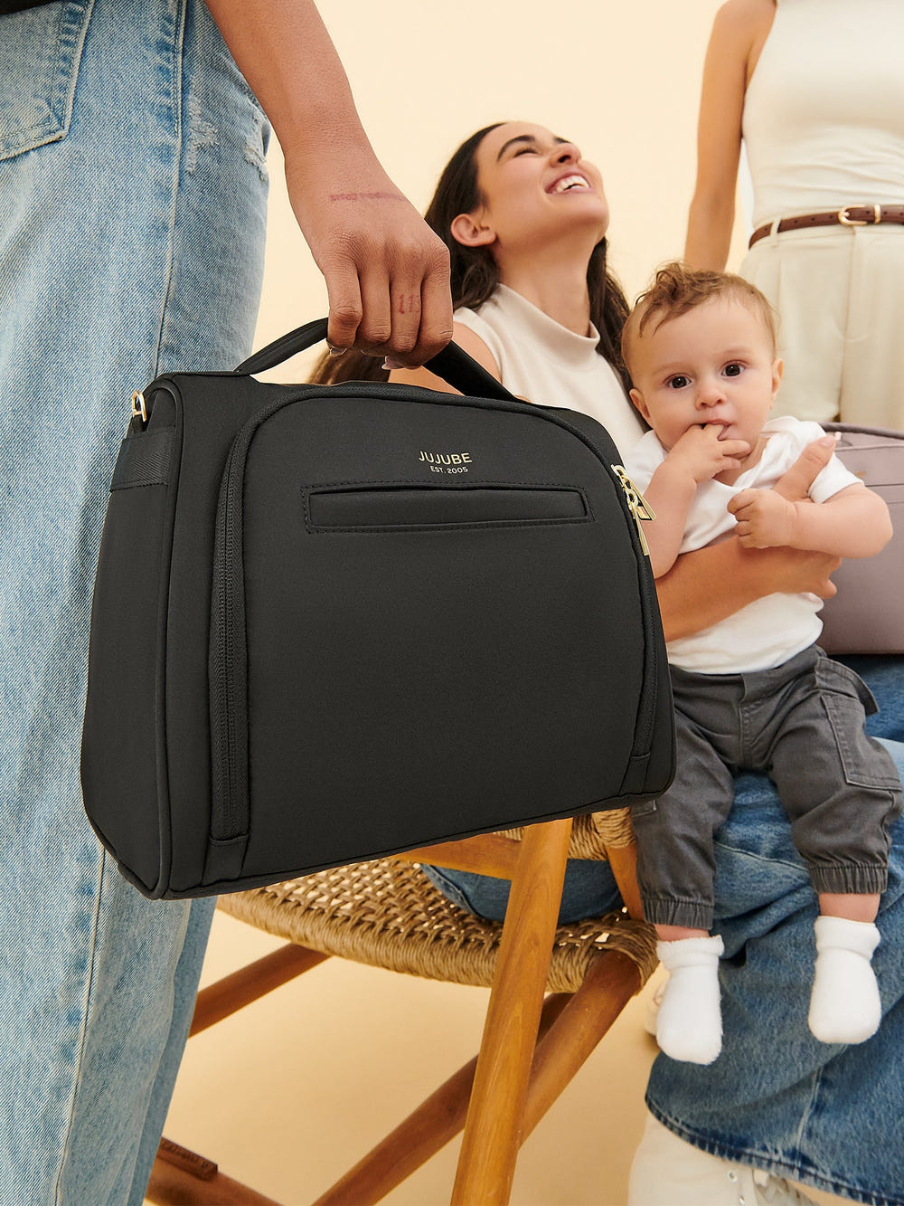 Insulated Bottle Bag - Black