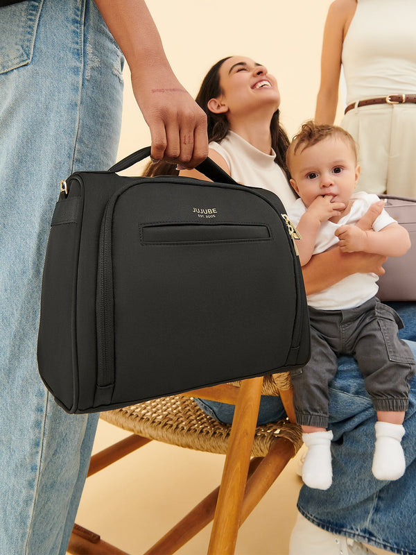 Insulated Bottle Bag - Black