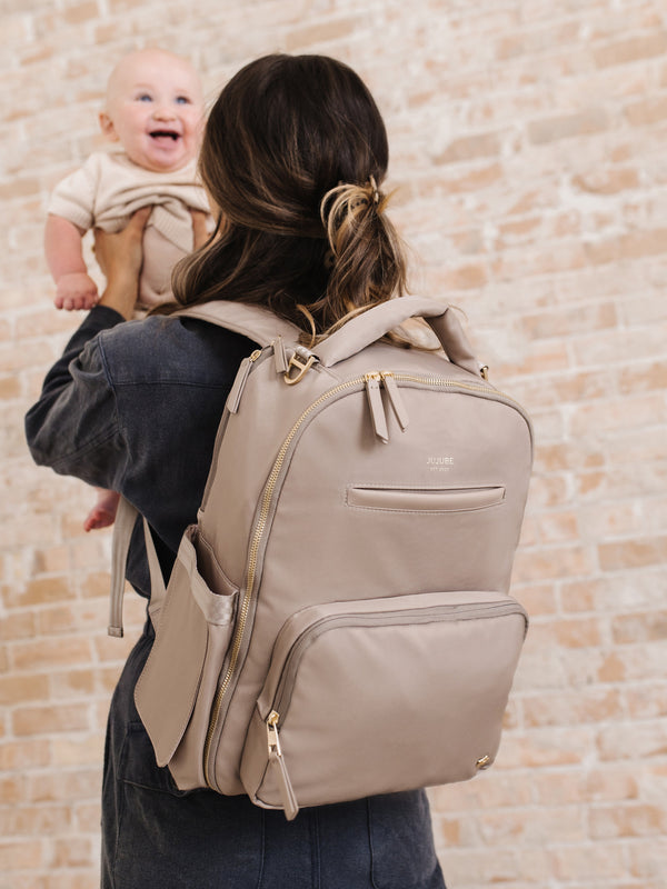 Classic Diaper Backpack - Taupe