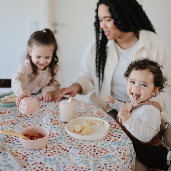 Mushie Silicone Suction Bowl for Babies Learning to Feed