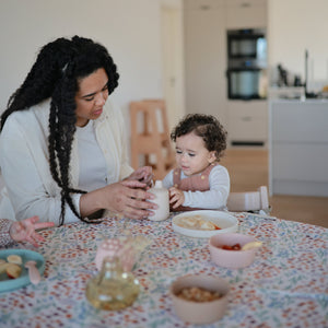 Mushie Silicone Suction Bowl for Babies Learning to Feed