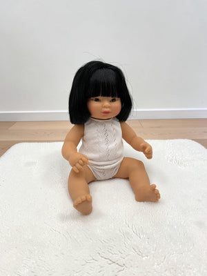 Bebenita 13" Baby Girl Doll - Juneau | Unscented & Fully Clothed