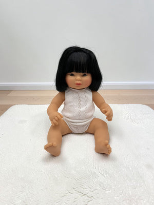 Bebenita 13" Baby Girl Doll - Juneau | Unscented & Fully Clothed