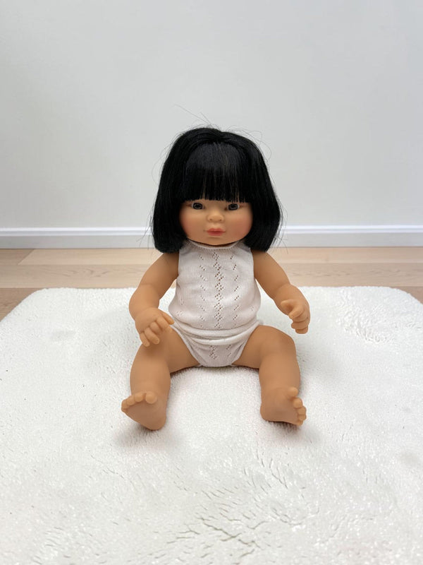 Bebenita 13" Baby Girl Doll - Juneau | Unscented & Fully Clothed