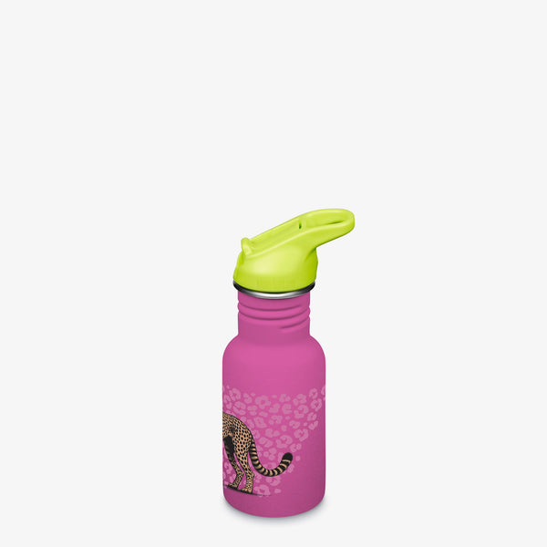 12oz Kid's Classic bottle with Flip Seal Sport Cap, angled view, perfect for hydration on-the-go for children.