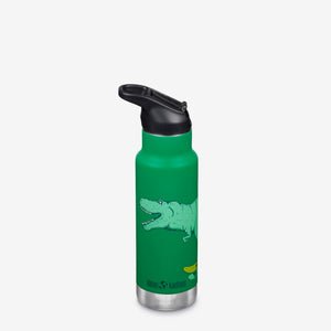 12oz Kid's Classic bottle with Flip Seal Sport Cap, shown at angle 13, perfect for kids' hydration on the go.