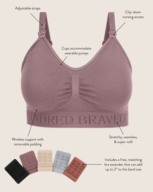 Simply Sublime® Nursing Bra | Mocha