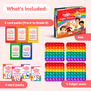 "Kindergarten Bundle toys for kids, featuring colorful educational play items from angle 2 view."