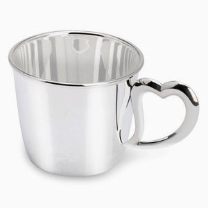 Krysaliis Sterling Silver Baby Cup - Heart