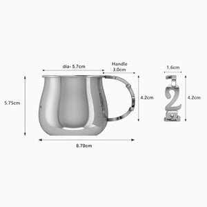 Krysaliis Sterling Silver Baby Cup - 123