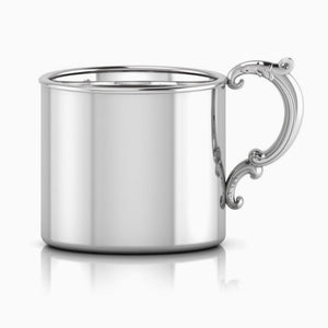 Krysaliis Sterling Silver Baby Cup- Classic Victorian Handle