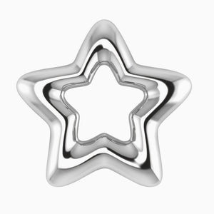 Krysaliis Silver Plated Baby Rattle - Star