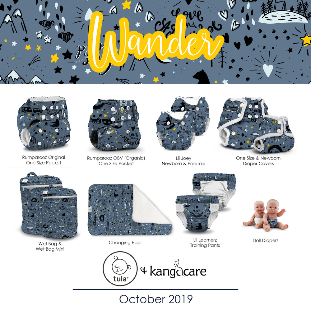 Rumparooz One Size Cloth Diaper Covers - Tula + Kanga Care :: Wander