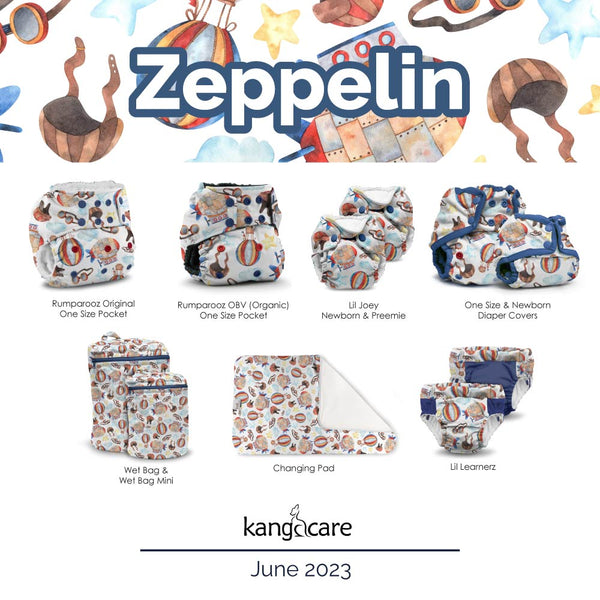 Kanga Care Wet Bag Mini - Zeppelin