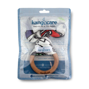 Kanga Care Muslin Crinkle Bunny Ear Teething Ring :: Mixtape