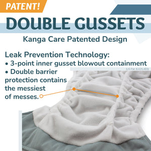 Rumparooz Stay Dry G3 One Size Pocket Cloth Diaper - Clover