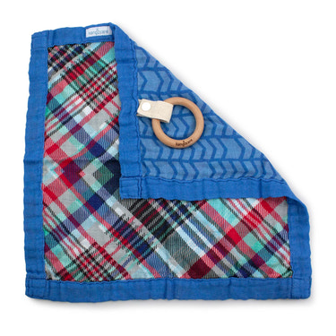 Kanga Care Reversible Teething Blanket Lovey :: Billy - MOOGCO Baby