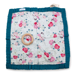 Kanga Care Reversible Teething Blanket Lovey :: Lily