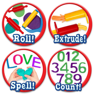 42-Piece Tools Party Pack w/Letters and Numbers