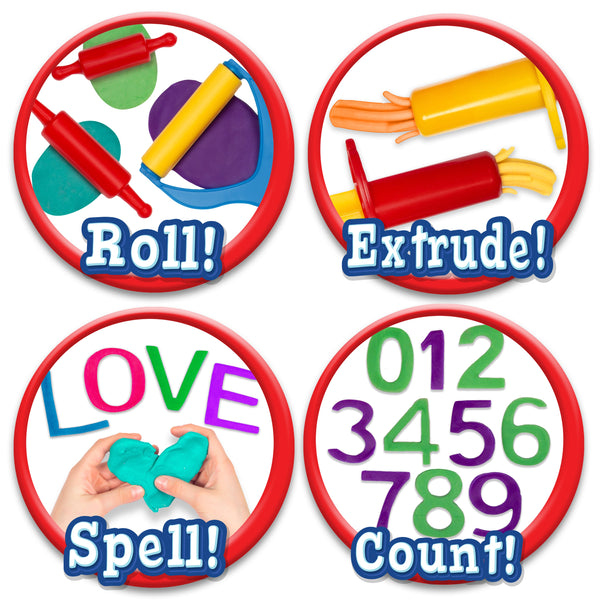 42-Piece Tools Party Pack w/Letters and Numbers