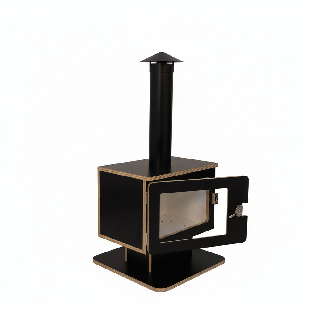 Wooden Play Fireplace – Imaginative Indoor Pretend Play