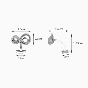 Tangled Sterling Silver Cufflinks by Krysaliis