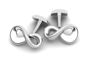 Tangled Sterling Silver Cufflinks by Krysaliis