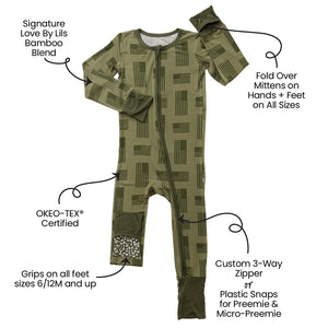 Kolton Bamboo Convertible Footie