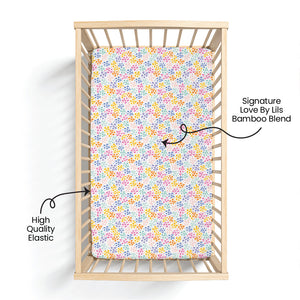 Korrie Dots Bamboo Crib Sheet