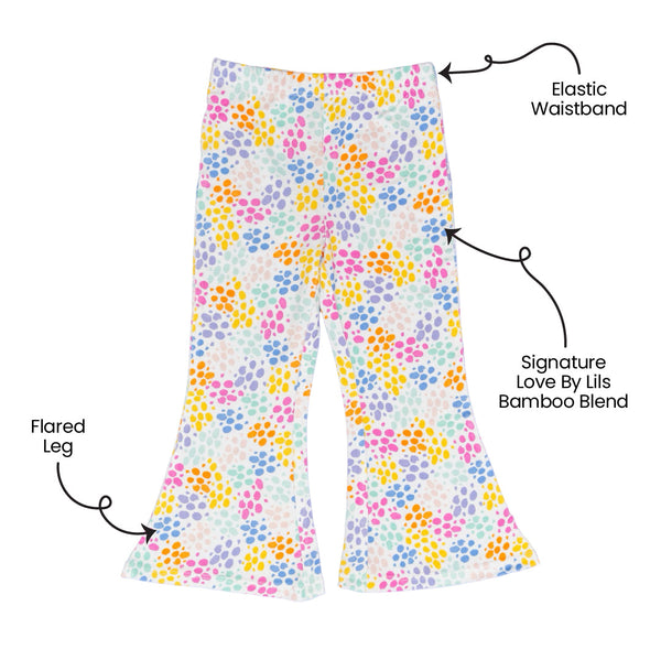 Korrie Dots Bamboo Flared Leggings