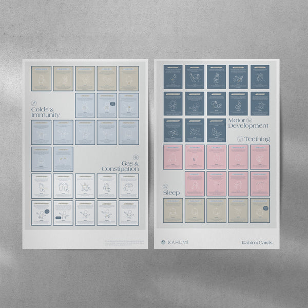 "Colorful baby massage cards at angle 10, designed for soothing and bonding with your little one."