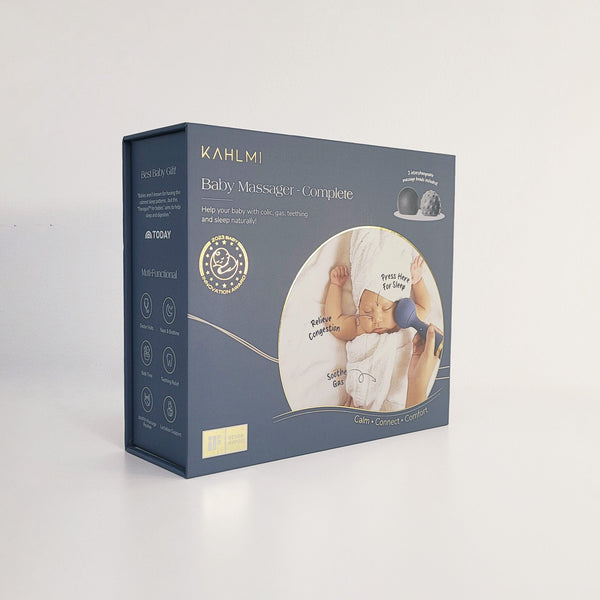 Complete Baby Massager for soothing and relaxing infants, shown from angle 2. Ideal for baby care and wellness.