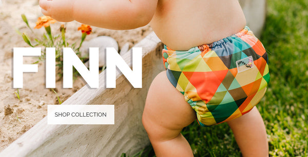 Rumparooz OBV G3 One Size Pocket Cloth Diaper - Finn