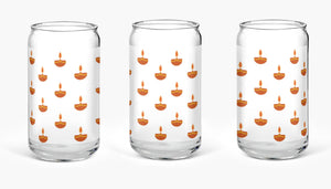 Diya Glass Tumbler – Glow Up Your Sips with Festive Charm