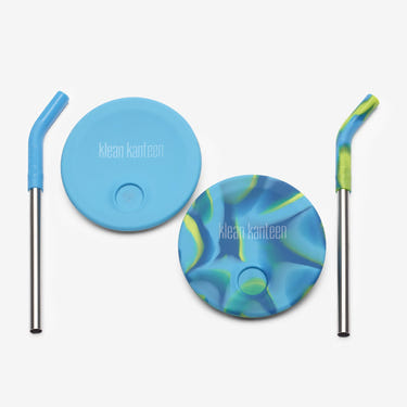 Kid's Cup Straw Lid 2-Pack for easy sipping, perfect for toddlers and kids. Ideal for playtime and mealtime fun.