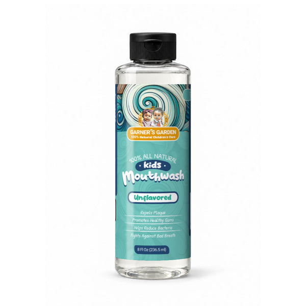 Garner's Garden Kids Natural Mouthwash Fluoride-Free Peppermint