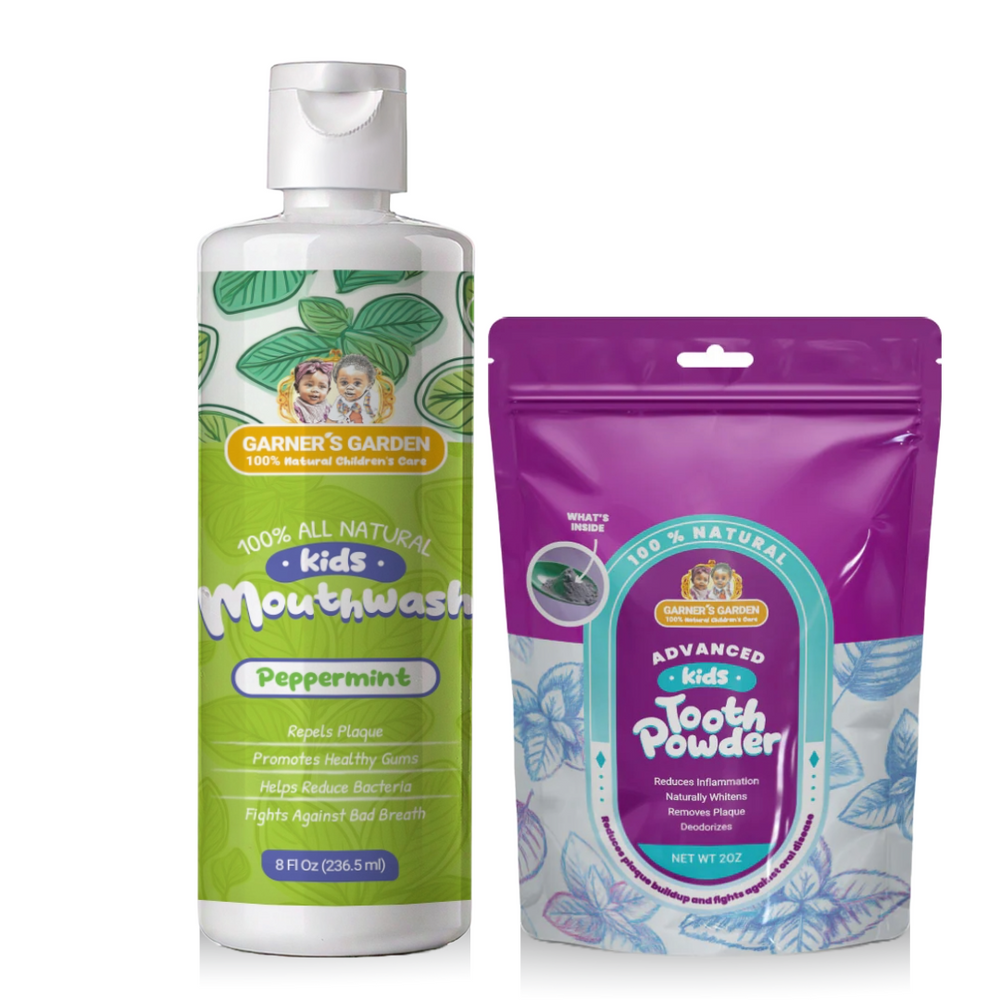 Kid's Mouthwash and Tooth Powder Package - MOOGCO Baby